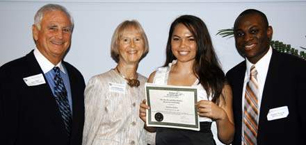 James and Merrill Barber-Dick and Scholarship receipients